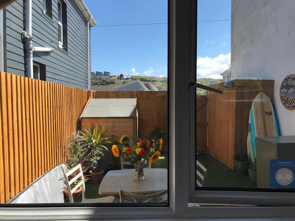 Flat Rocks, With Parking, 100M From Beach Leilighet Perranporth Eksteriør bilde